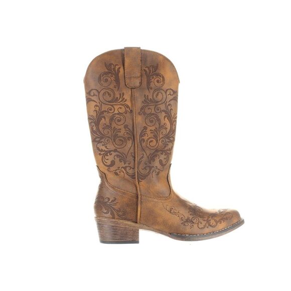 Roper Shoes - Roper Womens Brown Cowboy, Western Boots Size 6.5 Medium (B, M)